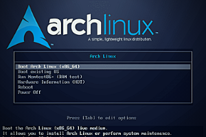 Установка Archlinux 2019 за 15 минут